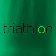 Triathlon nápis Triathlon nápis