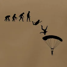 Evolúcia parašutista zoskok