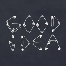 Good Idea nápis zatvárací špendlík