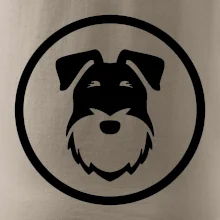 Bradáč v koliesku na prsníku