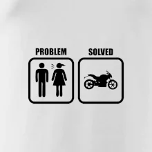 Problém cestná motorka