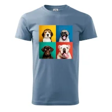 Psi šteňatá koláž