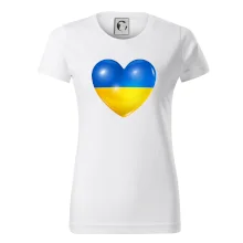 Ukrajina srdce vlajka Ukrajina srdce vlajka