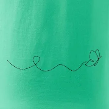 Dráha letu motýľa - vlnovka