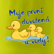 Moje první dovolená u vody - sourozenci