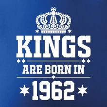 Kings are born in 1962 Kings are born in 1962
