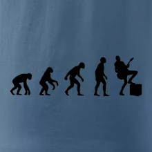 Evolúcia gitarista - noha na kombe