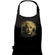 Albert Einstein so slúchadlami Albert Einstein so slúchadlami