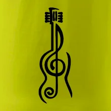 Husľový kľúč gitara