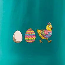 Evolúcia vajíčka - veľká noc - sliepka