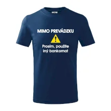 Mimo prevádzku prosím, použite iný bankomat