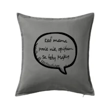 Keď mama povie nie, opýtam sa tety (vlastné meno)