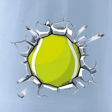 Tenisová loptička v triku