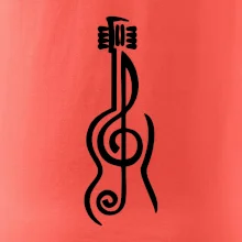 Husľový kľúč gitara Husľový kľúč gitara