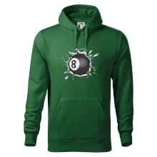 Biliardová guľa v triku