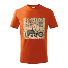 Egyptské hieroglyfy traktor