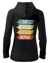 Disc Golf eat sleep barevné