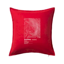 Zvičina - vrstevnice v obdĺžniku