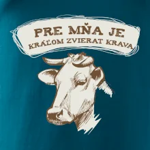 Pre mňa je kráľom zvierat krava