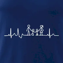 EKG rodina a dvaja chlapci