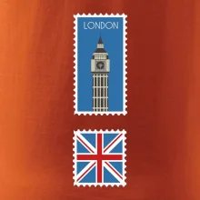 Londýn známka farebná