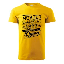 Nobody is perfect - Vlastný ročník