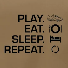 Play Eat Sleep Repeat fotbal