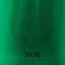 Špičák - vrstevnice v kruhu