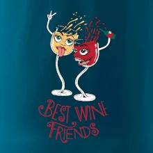 Best wine friends dancing (Pecka design)