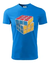 Rubikova kocka kreslená