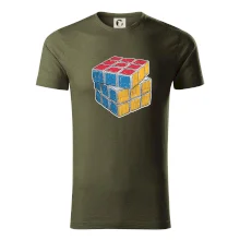 Rubikova kocka kreslená