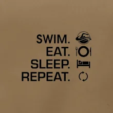 Eat sleep swim