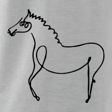 Kôň kreslený Kôň kreslený