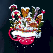 Vianočný Punč - hrnček (Pecka design)