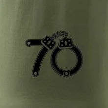 Narodeninové tričko pre policajta - putá 70