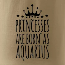 Princesses are born as Aquarius - Vodnár