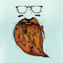 Mustache music Mustache music