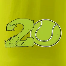 Tenis okrúhle narodeniny 20