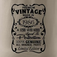 Vintage Etiketa - 1986