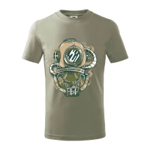 Starý potápačský skafander