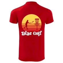 Disc golf postava vintage Disc golf postava vintage