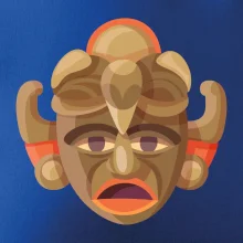 Mayové maska černoch