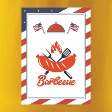 USA BBQ POSTER