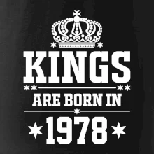 Kings are born in 1978