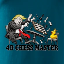 Donald Trump prohrává šachy s kachnou