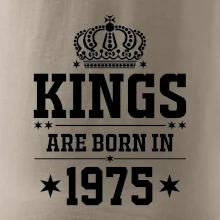 Kings are born in 1975