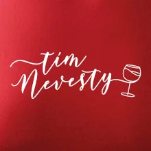 Tím nevesty červené víno