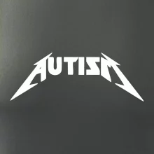 Autism rock nápis