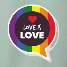 Love is love bublina