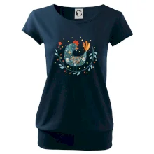 Folklór - sliepky s margarétkami Folklór - sliepky s margarétkami